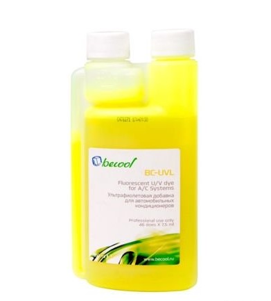 Добавка для определения утечек UV, в систему, Becool BC-UVL (350 мл) [145037]